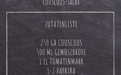 Fabis leichter Couscous-Salat für heiße Tage